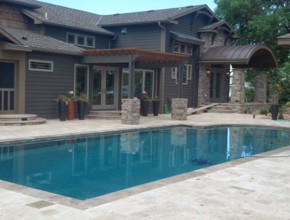 Backyard swimming pool - Swimming Pools Service & Repair in Abilene, KS